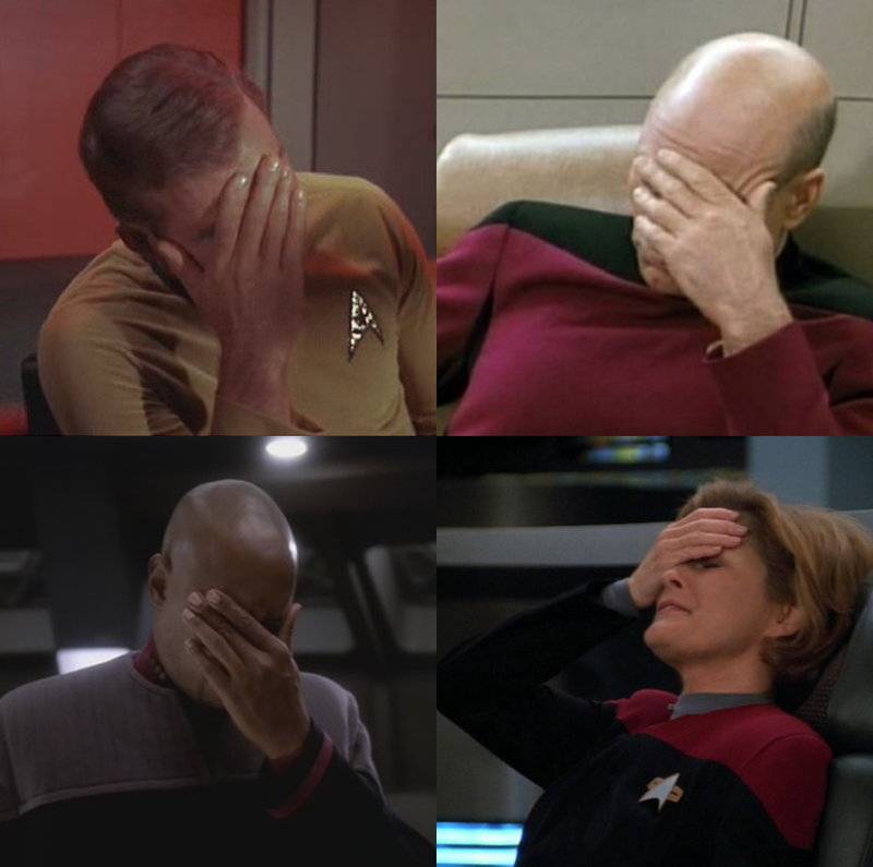 Illustration for article titled Facepalm....